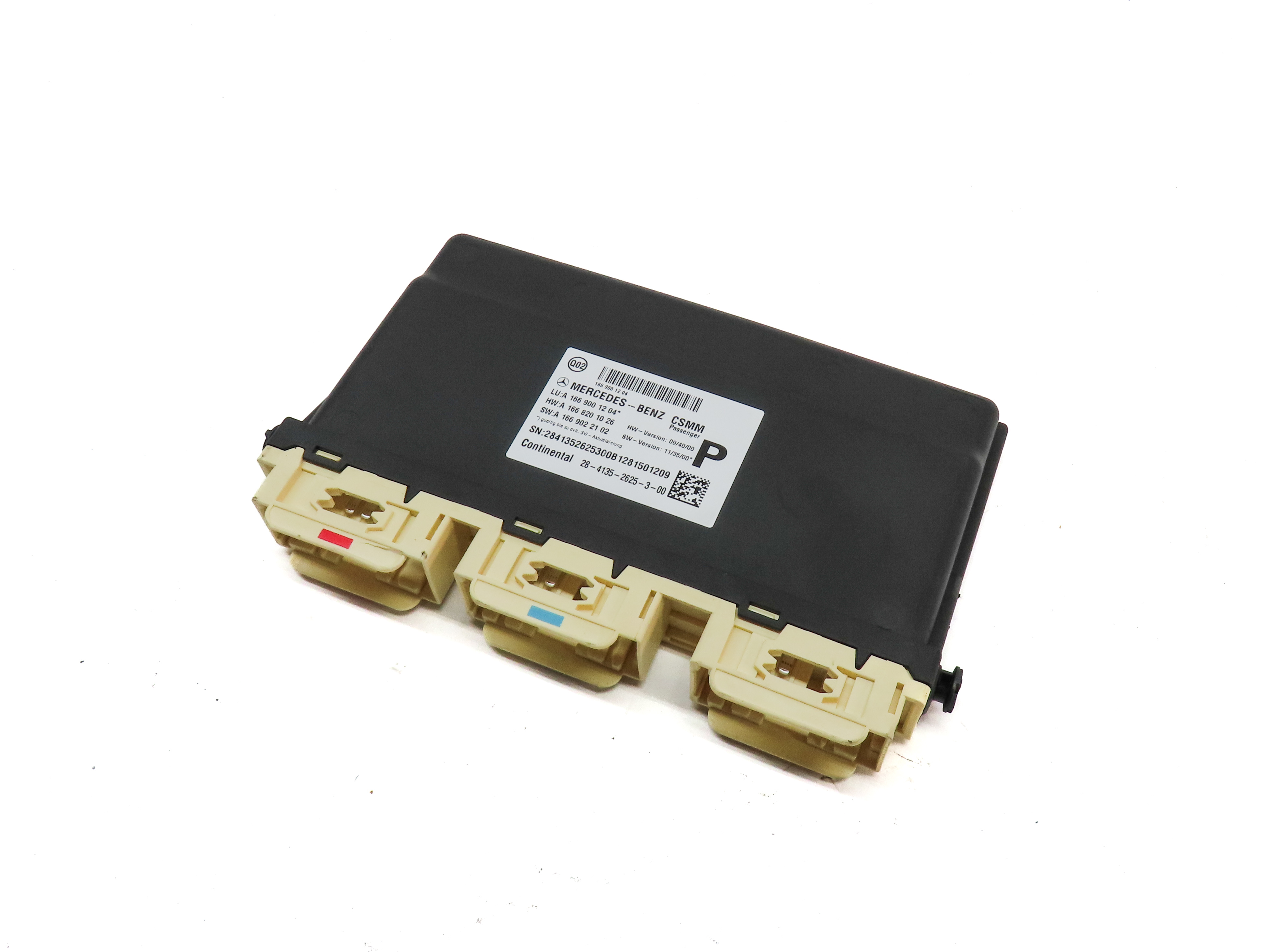 2013 MERCEDES ML550 (W166) FRONT RIGHT PASSENGER SEAT CONTROL MODULE — exact item pictured